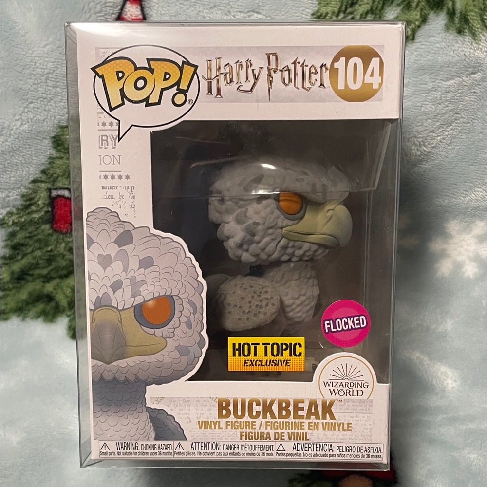 Harry Potter Flocked Buckbeak Funko Pop Vinyl Figure